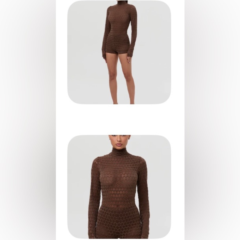 Naked Wardrobe Brown Women Shorts